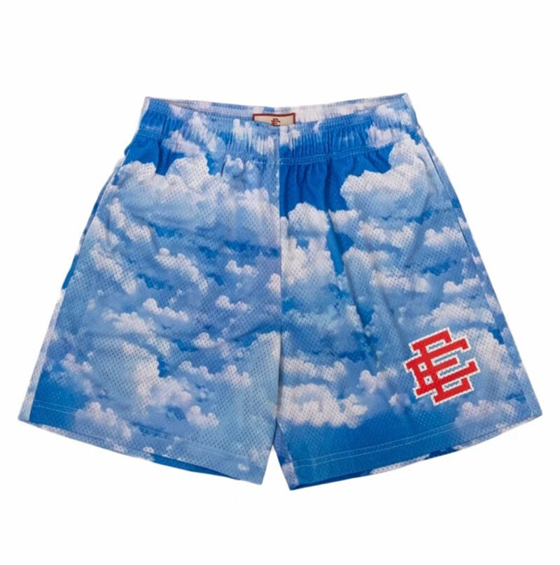 Eric Emanuel EE Basic Short NEW YORK CITY SKYLINE 2021 men's casual shorts fitness sports pants summer gym workout mesh shorts